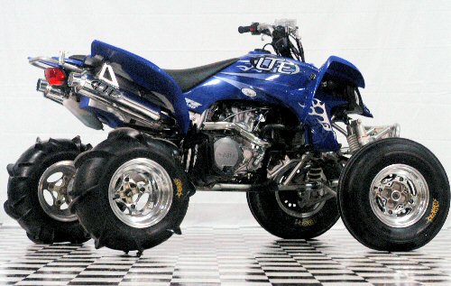 yamaha yfz450 looney tune racing dual exhaust performance package