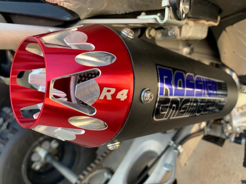 Yamaha YFZ450R Performance Packages - Yamaha YFZ450R Rossier Exhaust